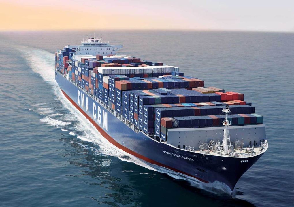 Cargo maritime CMA CGM — Transport maritime vers le Maroc